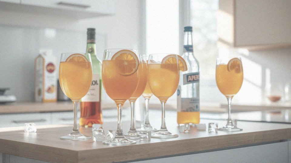 Jak przygotować drinki z Aperolem i sokiem pomarańczowym?