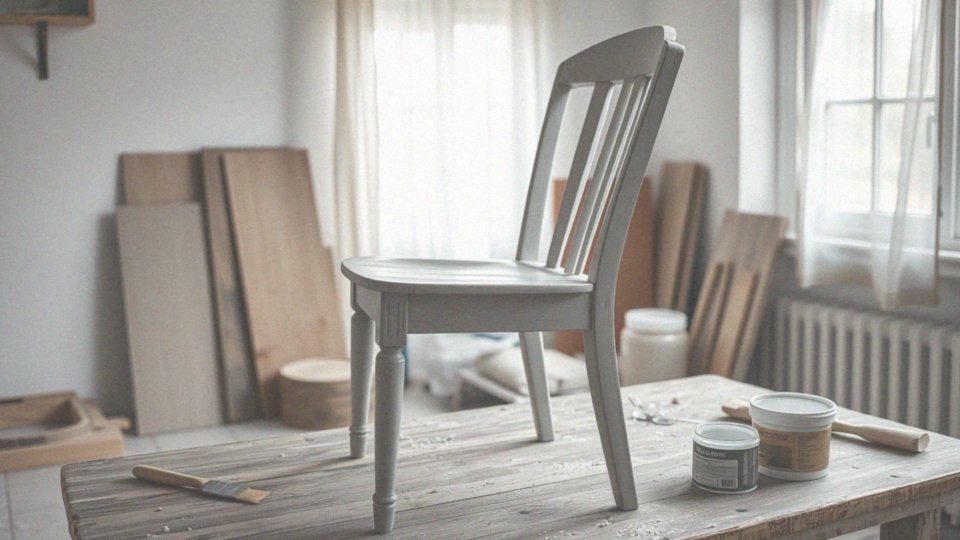 Jak stosować farbę kredową do odnawiania mebli?