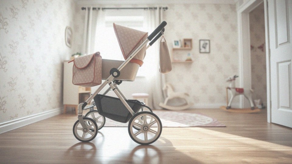 Jakie są główne cechy dużego wózka dla lalek?