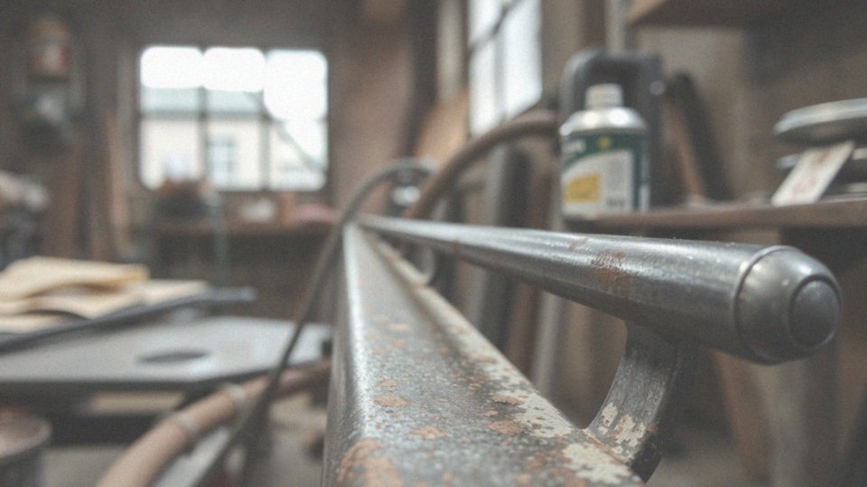 Jak zabezpieczyć powierzchnie metalowe po usunięciu rdzy?
