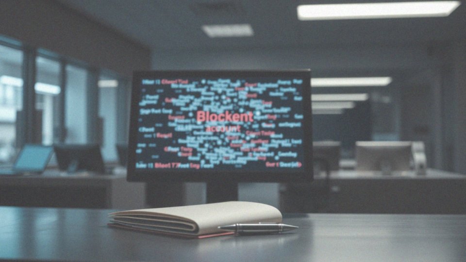 Jakie są przyczyny blokady konta przez bank?
