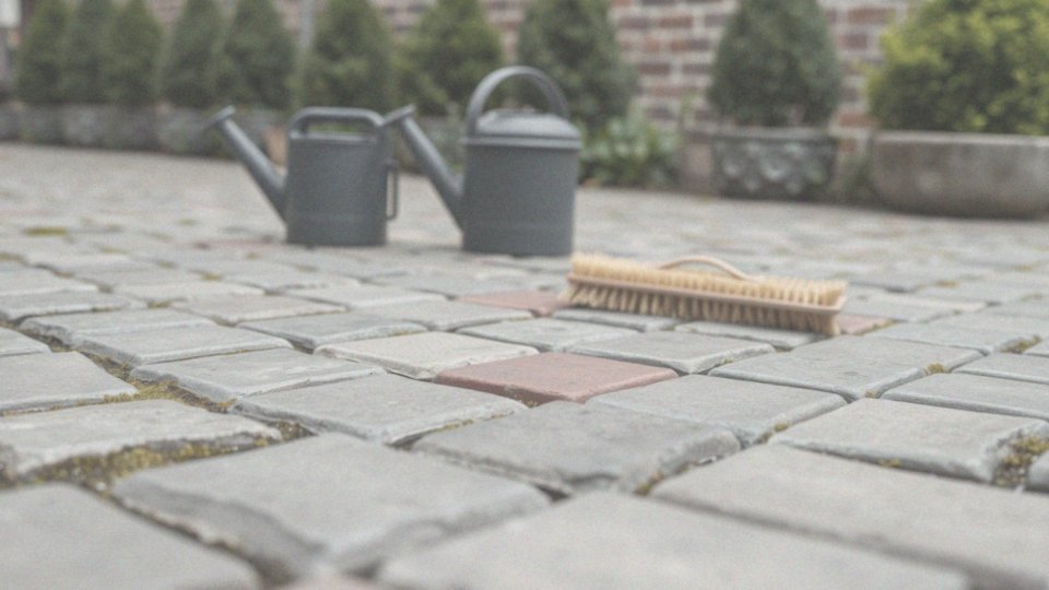 Jakie domowe sposoby skutecznie czyszczą kostkę brukową?