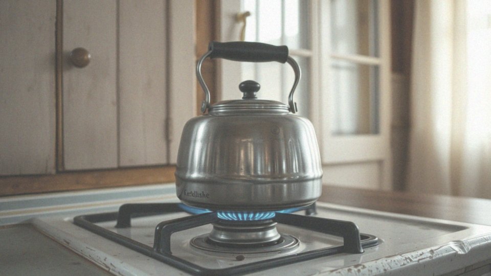 Jakie są zalety tradycyjnego czajnika na gaz?