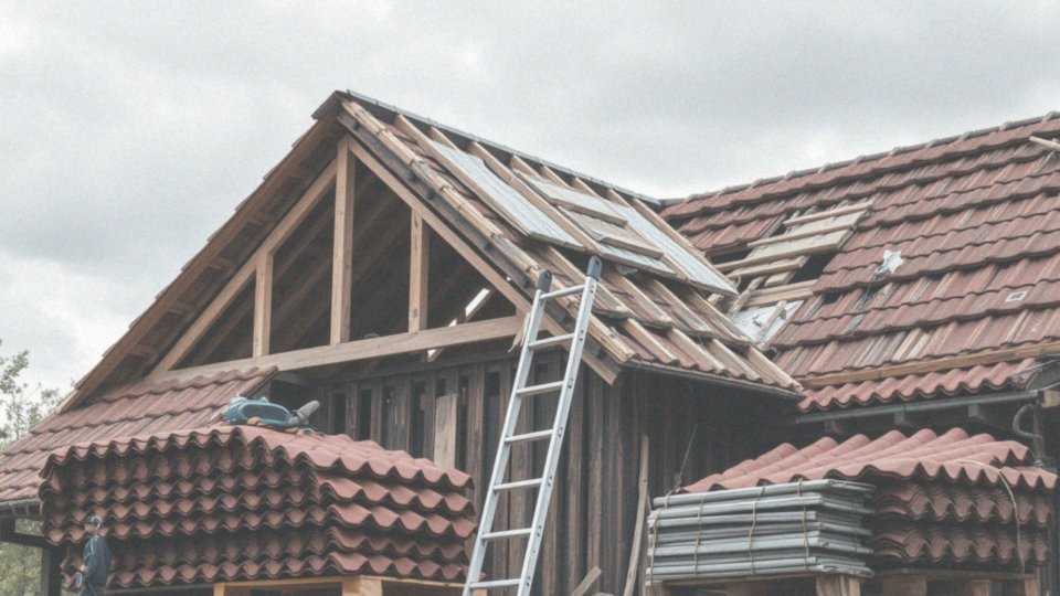 Jak powinien wyglądać opis techniczny zgłoszenia wymiany pokrycia dachu?